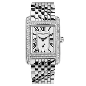 Frederique Constant Classics Carree Small Seconds FC-235S2CD6B, Verze: stříbrná 