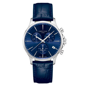 Certina DS-8 Chrono C045.417.16.041.00, Verze: modrá 