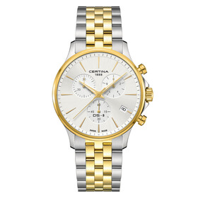 Certina DS-8 Chrono C045.417.22.031.00, Verze: žluté zlato 
