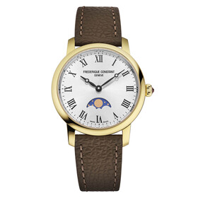 Frederique Constant Slimline Ladies Moonphase FC-206RS1S5, Verze: žluté zlato 