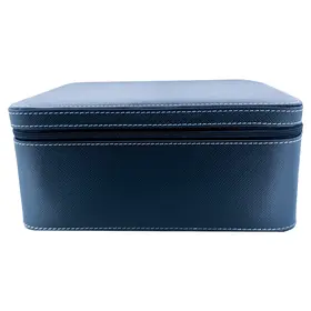 Pouzdro na 4 hodinky Leanschi WPO4-SA12, Verze: modrá 