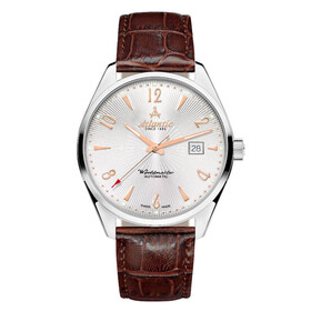 Atlantic Worldmaster Art Deco 51752.41.25R, Verze: stříbrná2 