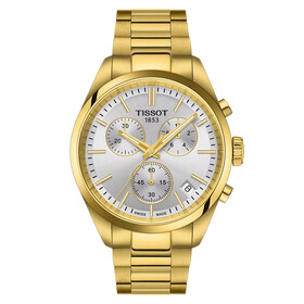 Tissot PR 100 Chronograph T150.417.33.031.00, Verze: žluté zlato 