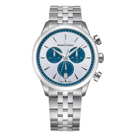 Maurice Lacroix 1975 Quartz Chronograph 751038-SS002-131-1, Verze: stříbrná2 