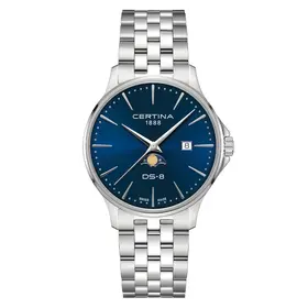 Certina DS-8 Moonphase Gent C045.423.11.041.00, Verze: modrá 