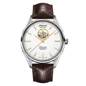 Atlantic Worldmaster Open Heart Limited Edition 52780.41.21G, Verze: hnědá2 