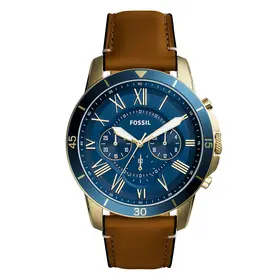 Fossil Grant Chronograph FS5268, Verze: žluté zlato2 