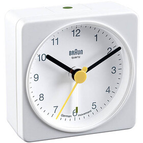 Budík Braun BNC002WHWH 