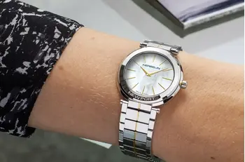 Stříbrné a zlaté dámské hodinky Herbelin