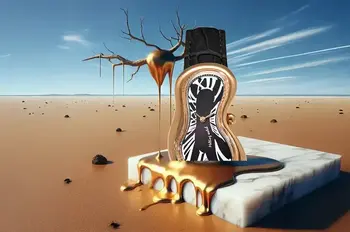 Surrealistické hodinky značky Exaequo