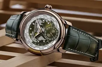 Limitované hodinky se světovým časem Frederique Constant Classics Worldtimer Manufacture