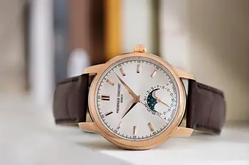 Hodinky Frederique Constant s novým kalibrem FC-715 s komplikací měsíčních fází