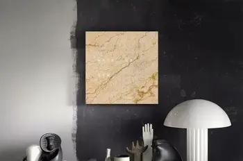 Luxusní nástěnné hodiny z pískovce Qlocktwo Earth Desert