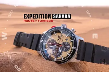 Limitované hodinky Vostok Europe Expedition SAHARA Route of Tuaregs testované na Sahaře