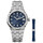 Dámské hodinky Maurice Lacroix Aikon Automatic Ladies 35 mm AI6006-SS002-450-2, Verze: modrá 