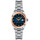 Dámské hodinky Tissot T-My Lady Automatic 18K Gold Bezel T930.007.41.046.00, Verze: modrá2 