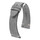 Řemínek Hirsch Serro šedý 22 L - 120/80, Verze: šedá, Šířka řemínku: 22, Šířka u spony: 18 