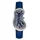 Pánské hodinky Exaequo Melting Watch Silver Blue EX0001.0004, Verze: modrá 