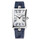 Dámské hodinky Frederique Constant Classics Art Deco Carree FC-200MPW2AC2D6, Verze: modrá 