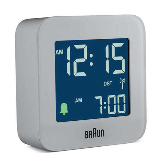 Budík Braun Radio Controlled BC08G-DCF, Verze: šedá , 2 image