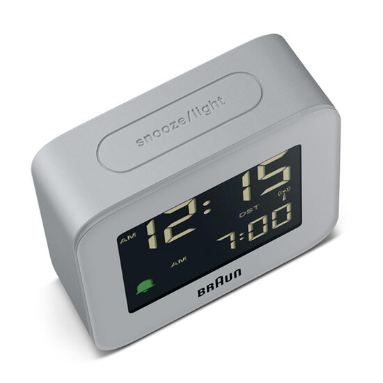 Budík Braun Radio Controlled BC08G-DCF, Verze: šedá , 7 image