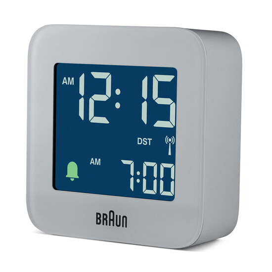Budík Braun Radio Controlled BC08G-DCF, Verze: šedá , 6 image
