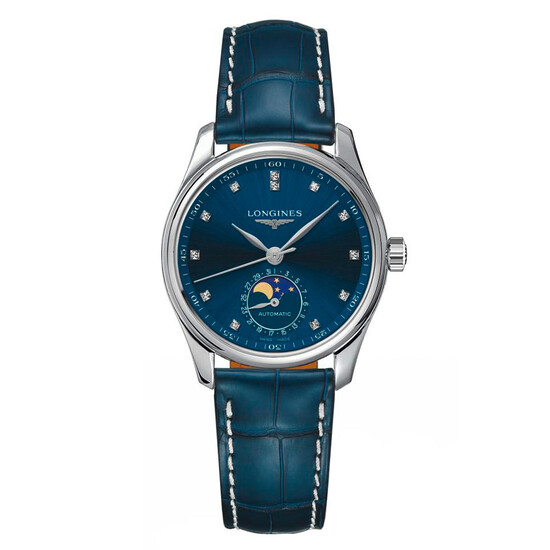 Dámské hodinky Longines Master Collection L2.409.4.97.0, Verze: modrá2 