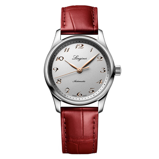 Dámské hodinky Longines Master Collection L2.357.4.70.2, Verze: červená2 