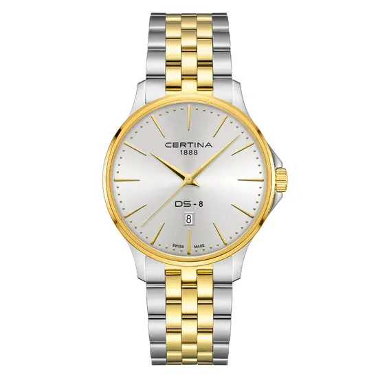 Pánské hodinky Certina DS-8 Gent C045.410.22.031.00, Verze: žluté zlato2 