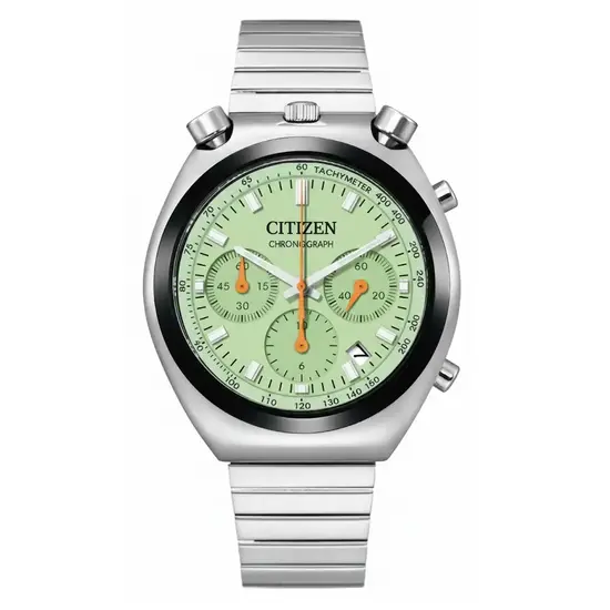 Pánské hodinky Citizen Tsuno Chrono Limited Edition AN3660-73X, Verze: zelená 