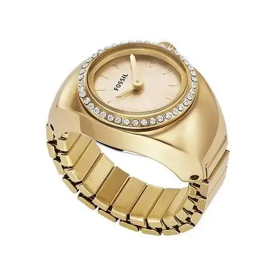 Dámské hodinky Fossil Watch Ring ES5319, Verze: žluté zlato2 , 3 image
