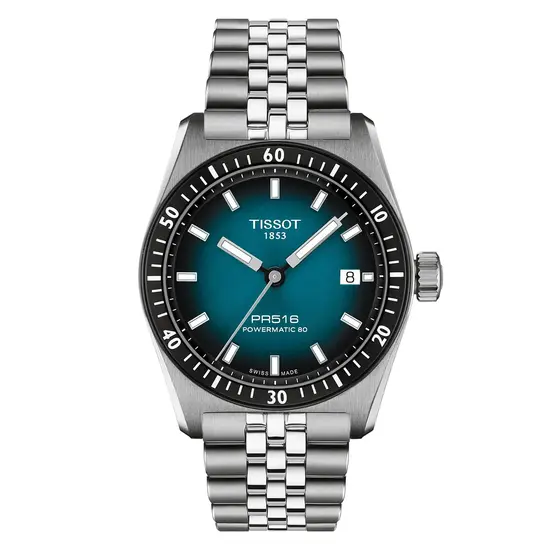 Hodinky Tissot PR 516 Powermatic 80 T149.407.11.041.00, Verze: modrá2 