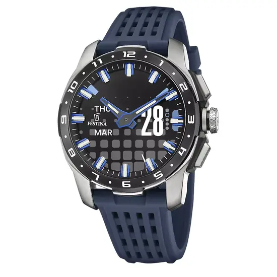 Pánské hodinky Festina Connected Full D F23305/3, Verze: modrá2 