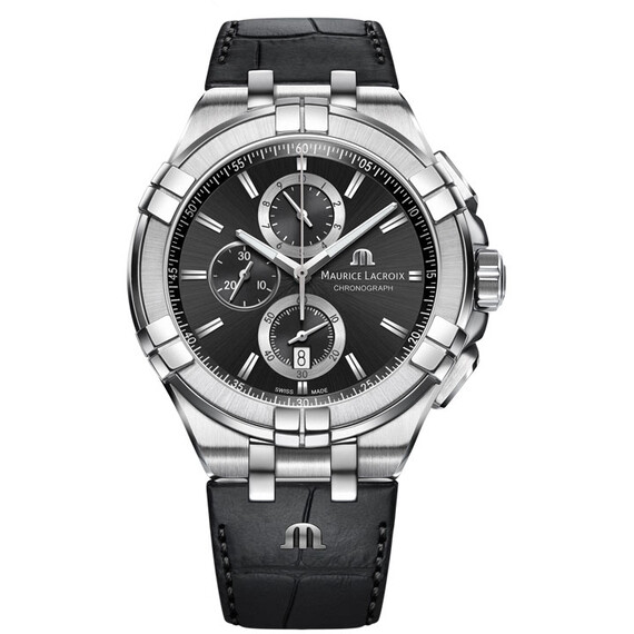 Pánské hodinky Maurice Lacroix Aikon Chronograph AI1018-SS001-330-1, Verze: černá3 