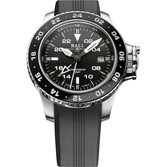 Pánské hodinky Ball Engineer Hydrocarbon AeroGMT II DG2018C-PC-BK 