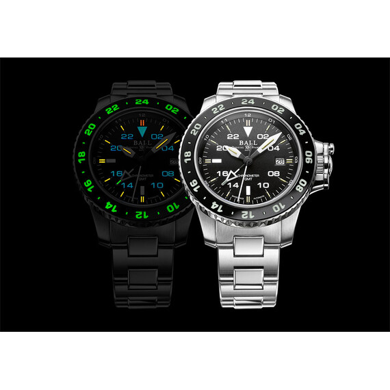 Pánské hodinky Ball Engineer Hydrocarbon AeroGMT II DG2018C-PC-BK , 6 image