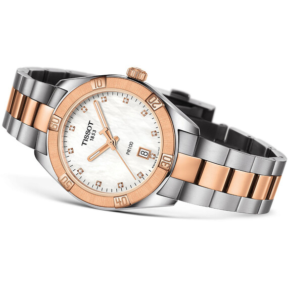 Dámské hodinky Tissot PR 100 Sport Chic Lady T101.910.22.116.00, Verze: bílá2 , 2 image
