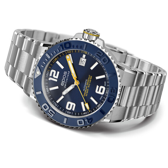 Pánské hodinky Epos Sportive Diver 3441.131.96.56.30, Verze: modrá , 2 image