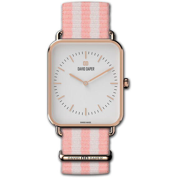 Dámské hodinky David Daper Time Square 01 RG 01 N01 