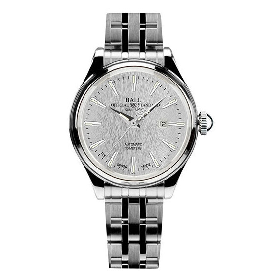 Dámské hodinky Ball Trainmaster Eternity Ladies NL2080D-SJ-SL, Verze: stříbrná2 