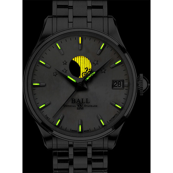 Dámské hodinky Ball Trainmaster Moon Phase Ladies NL3082D-LLJ-BE, Verze: modrá , 2 image