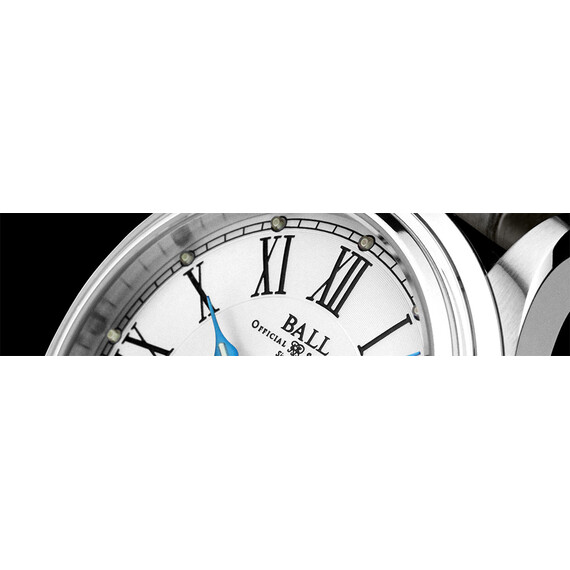 Pánské hodinky Ball Trainmaster Roman NM1058D-L4J-WH, Verze: stříbrná , 3 image