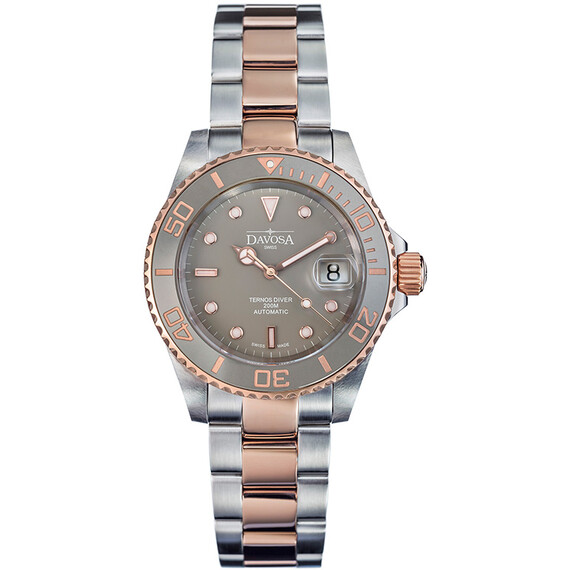 Pánské hodinky Davosa Ternos Ceramic 161.555.62, Verze: růžové zlato2 
