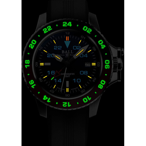 Pánské hodinky Ball Engineer Hydrocarbon AeroGMT II DG2018C-P3C-BE , 6 image