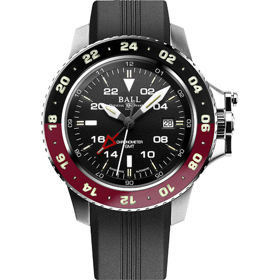 Pánské hodinky Ball Engineer Hydrocarbon AeroGMT II DG2018C-P3C-BK 