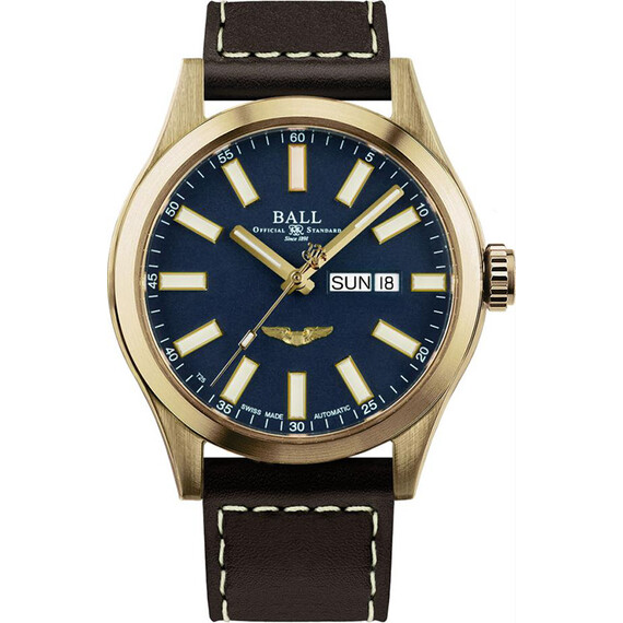 Pánské hodinky Ball Engineer III Marvelight Bronze Star NM2186C-L4J-BE, Verze: modrá 