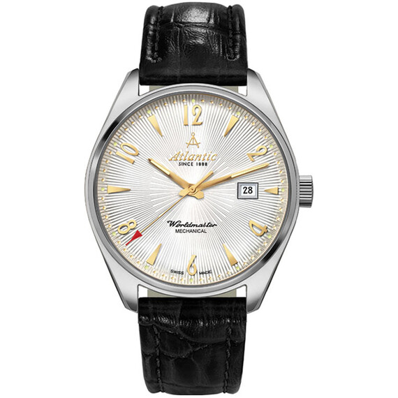 Pánské hodinky Atlantic Worldmaster Art Deco 51651.41.25G, Verze: bílá 