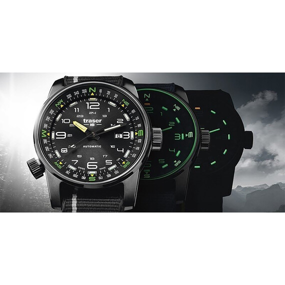 Pánské hodinky Traser P68 Pathfinder Automatic Black 107718, Verze: černá , 4 image