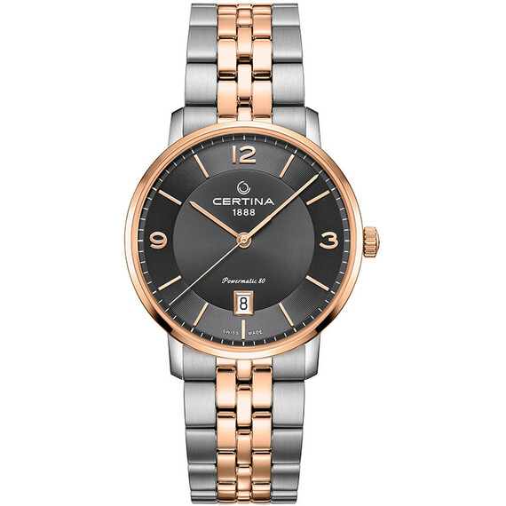 Pánské hodinky Certina DS Caimano Powermatic 80 C035.407.22.087.01, Verze: růžové zlato2 