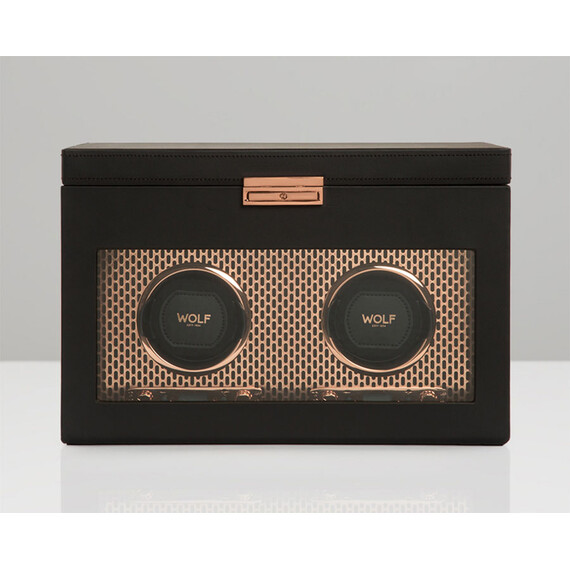 Natahovač pro 2 hodinek WOLF Axis 469316, Verze: růžové zlato , 2 image